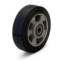 Рулевое колесо 200x50 алюминий/эластичная резина, ступица 50 мм