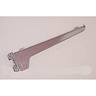 Полицетримач в рейку подвійний 25 см система «Вертикаль» Торгове обладнання