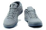 Чоловічі кросівки Найк Kobe AD Mid Grey, фото 2