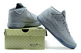Чоловічі кросівки Найк Kobe AD Mid Grey, фото 7