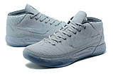 Чоловічі кросівки Найк Kobe AD Mid Grey, фото 6