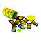 Кислі цукерки Токсик Вейст (Toxic Waste) жовтий, фото 3
