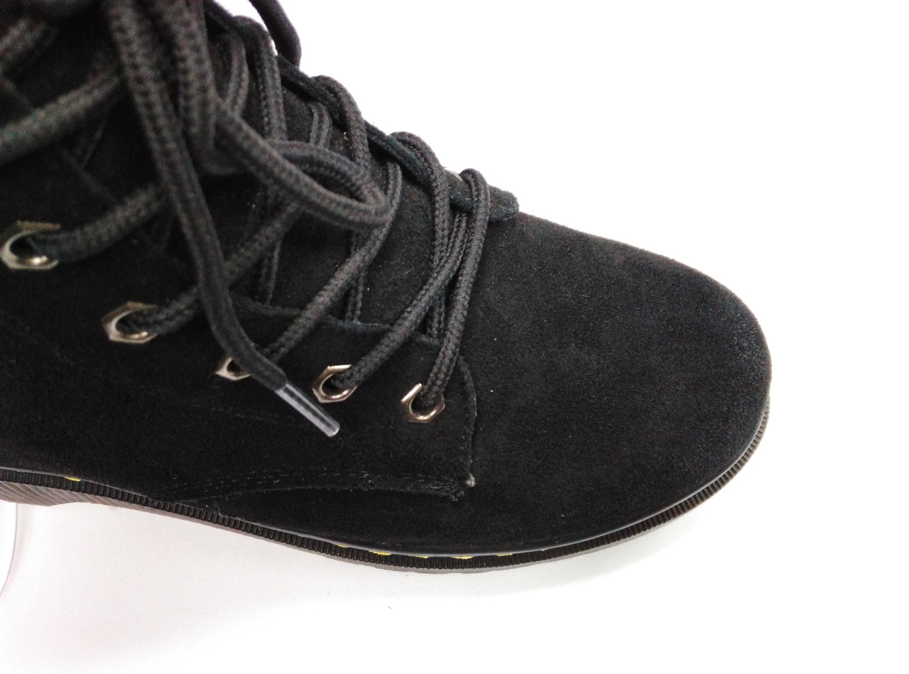 Ботиночки на толстой подошве со шнурками и молнией. - фото 5 - id-p622489872