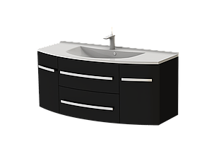 Тумба навісна Botticelli Vanessa VN-120 з умивальником Vanessa-1200