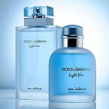 Dolce&Gabbana Light Blue Intense Pour Homme парфумована вода 100 ml. Тестер Дольче Габмана Лайт Блю Інтенс, фото 6