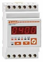 Трехфазный Вольтметр Амперметр или Ватметр с реле на DIN рейку, цена ...
