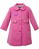 Пальто для девочки Мэри Розовый Размер 98 - 128 см