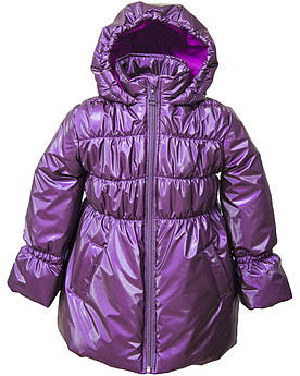 Куртка демісезонна для дівчинки Фіолет Розмір 104 см