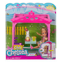 Ігровий набір лялька Барбі Челсі Пікнік з альтанкою Barbie Club Chelsea FDB34, фото 7