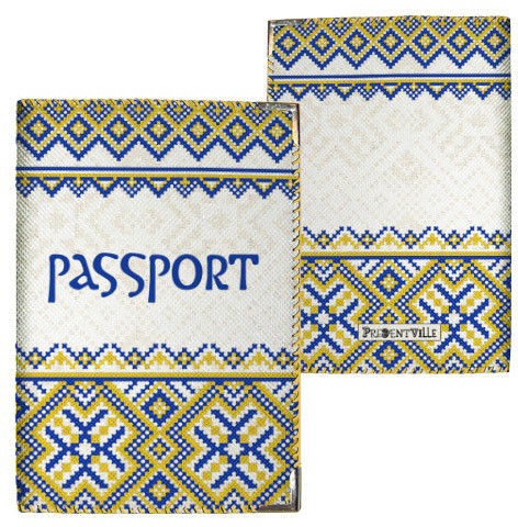 Обкладинка на паспорт Passport Ukraine (тканина), фото 1