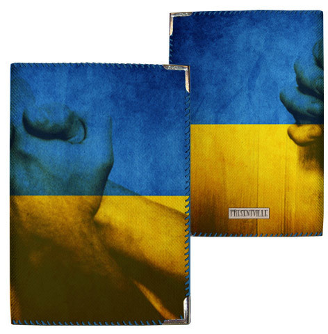 Обкладинка на паспорт Прапор України (тканина), фото 1