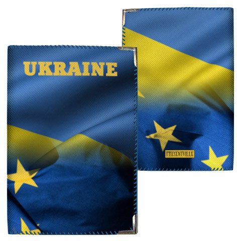 Обкладинка на паспорт Україна це Європа (тканина), фото 1