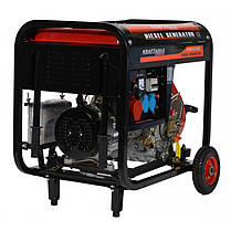 Дизельний генератор 6500W 12 / 230 / 380V KD120, фото 4