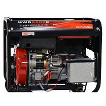 Дизельний генератор 6500W 12 / 230 / 380V KD120, фото 5