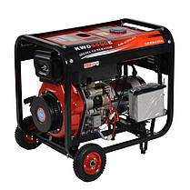 Дизельний генератор 6500W 12 / 230 / 380V KD120, фото 6