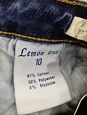 Джинсові штани для дівчаток, Lemon tree, є 8 років., фото 3
