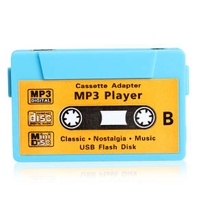 Стильний мп3 плеєр касети рожевий, фото 2