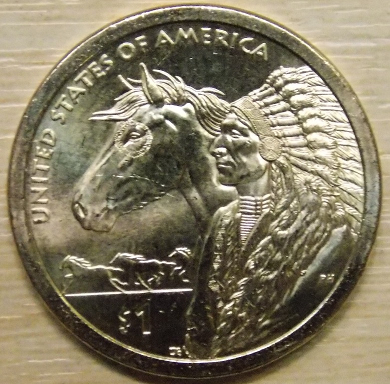 Монета США 1 долар 2012 р. Торговельні маршрути 17 століття