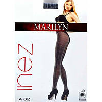 Колготки женские MARILYN INEZ A02 80ден 1/2 серый