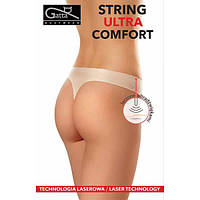 Трусики стринги женские бесшовные GATTA STRING ULTRA COMFORT M бежевый