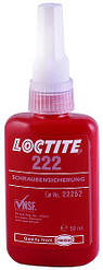 Фіксатор різьби низької міцності Loctite 222, до М36, до 150 °C, 50 мл