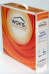 Гріючий кабель під плитку Woks-10 100 Вт