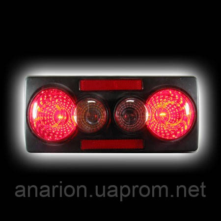 Задние фонари на ВАЗ 2107 №5269ND (карбон,3D) - фото 3 - id-p2379932