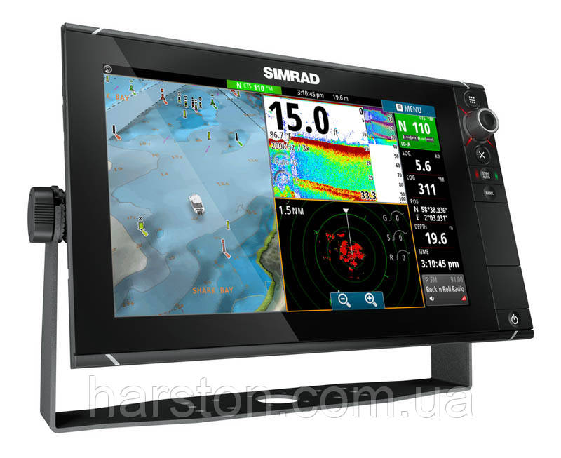 Simpad NSS evo2 16 c GPS, сонаром CHIRP, зі StructureScan і HDMI виходом.