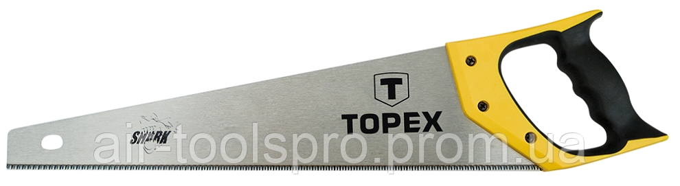 Ножівка по дереву "Shark", 11tpi, TOPEX 400 450 500 мм 10A442