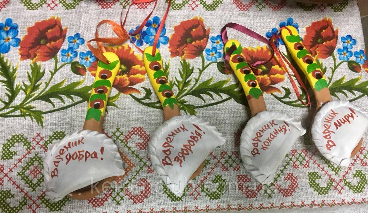 Декоративний вареник ручного ліплення 13 см
