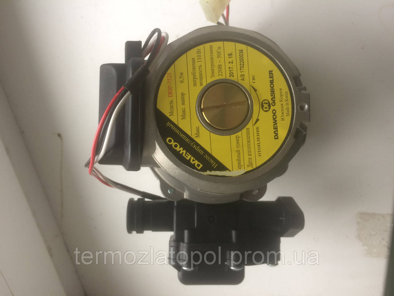 Насос циркуляционный двухходовой DDP 7525 Daewoo Gasboiler (7 винтов) - фото 2 - id-p623355212