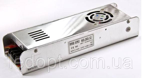 Блок живлення 360W для LED 12V стрічки 30А M-360-12