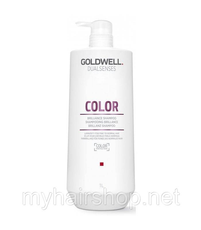 Шампунь для фарбованого тонкого волосся Goldwell Dualsenses Color Shampoo 1000 ml, фото 1