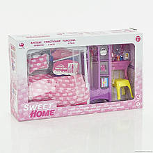 Набір меблів для ляльок спальня Sweet Home