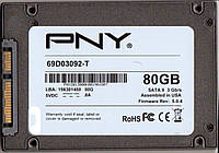 SSD PNY 80Gb MLC 2.5" SATAII (69D03092-T) НОВЫЕ (60Gb;64Gb;120Gb;128Gb)