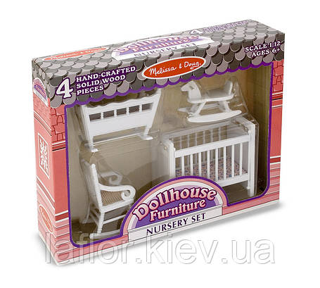 Меблі для будиночка Дитячі кімната ТМ Melissa&Doug, фото 1