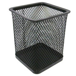 Підставка для ручок металева "Квадратна" чорна