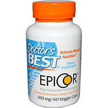 Эпикор 500 мг 60 капс швидке підвищення імунітету в теч. 2-х годин противірусну Doctor's s Best USA