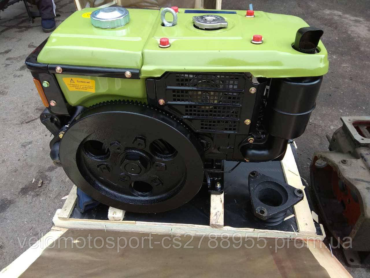 Двигатель дизельный на мотоблок Зубр (Zubr) R190F с электростартером(10 ...