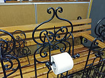  Кованый держатель для туалетной бумаги 3