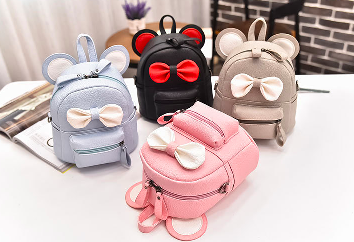 Рюкзаки Міні Маус з вушками і ніжним бантиком
