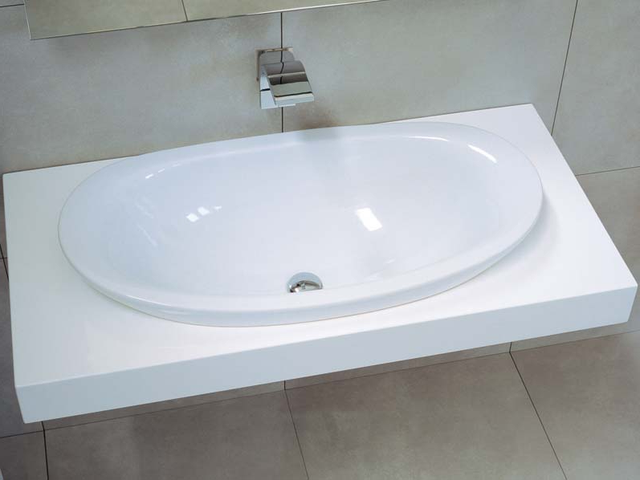 умивальник вбудовуваний в стільницю