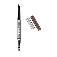 Олівець для брів Kiko Eyebrow Sculpt Automatic Pencil 05 Deep Brunettes