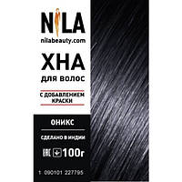 Хна для волос Оникс, 100 гр, Nila