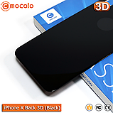 Захисне скло на задню панель Mocolo iPhone X (Black) 3D, фото 3