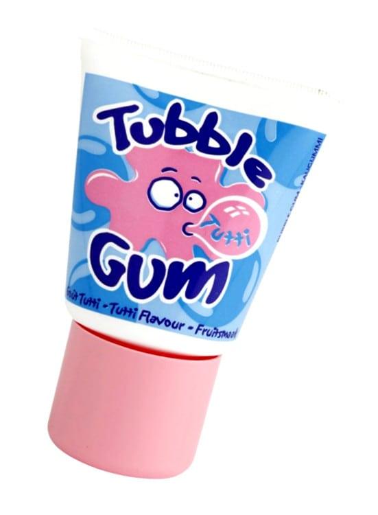 Рідка жуйка Tubble Gum Tutti Lutti зі смаком тутті-фрутті в тюбику
