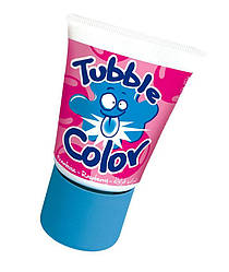 Рідка жуйка Tubble Gum Lutti Color зі смаком малини, що фарбує рот