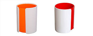 Підставка для ручок пластикова "Яскраві кольори" 4 кольори