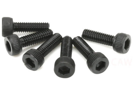 Team Magic 2.5x8mm Steel Cap Screw 6p, фото 1