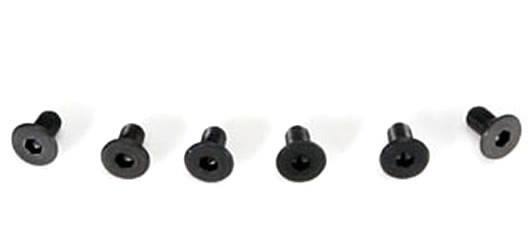 Team Magic 3x6mm Steel FH Screw 6p, фото 1